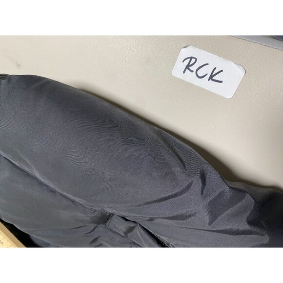 Eddie Bauer Black Down Quilted Vest Men Size Large Nylon Goose Down Lightweight - Picture 16 of 16